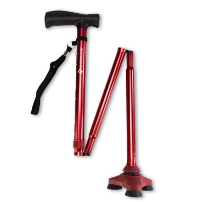 HurryCane Walking Stick (Red)